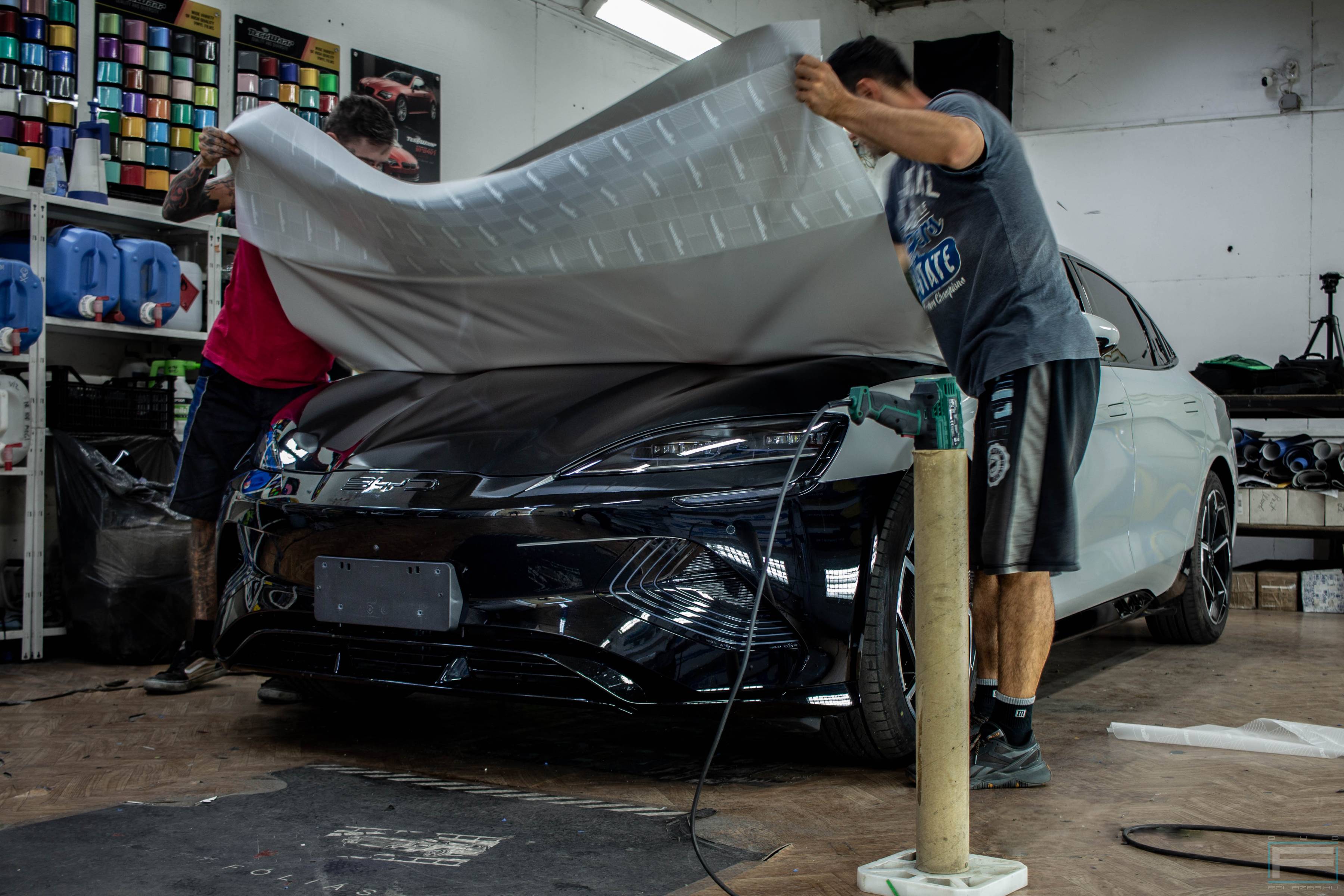 BYD fóliázás telepítése 1. illusztráció