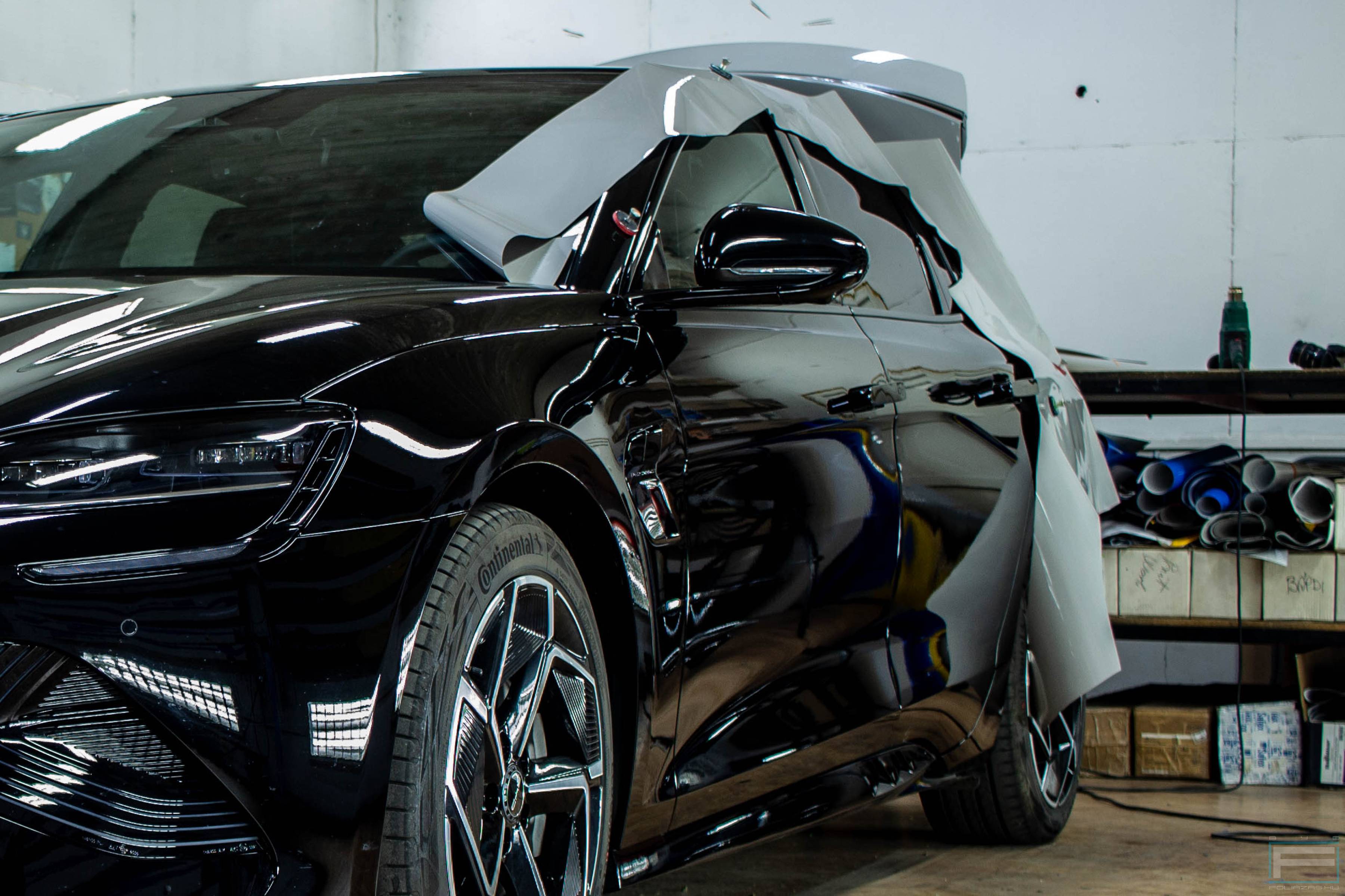 BYD fóliázás telepítése hátsó sárvédőre 1. illusztráció